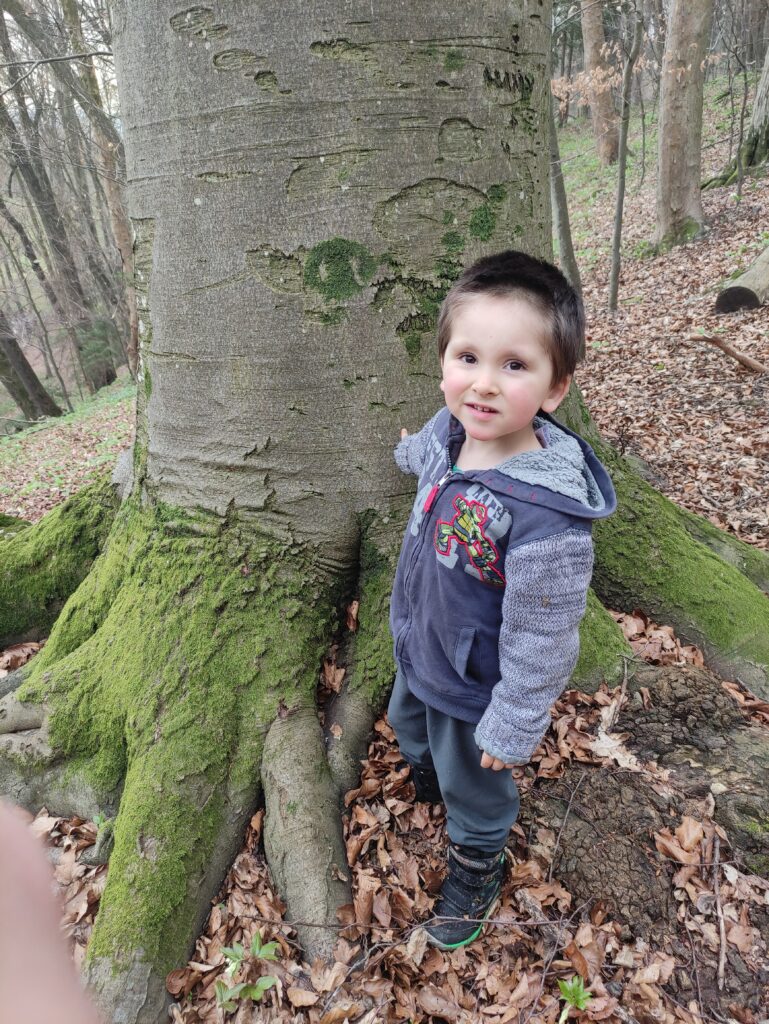 Luis im Wald