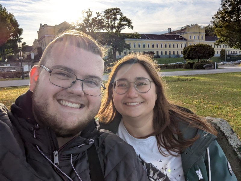 Kerstin mit Freund und Partner Tobi